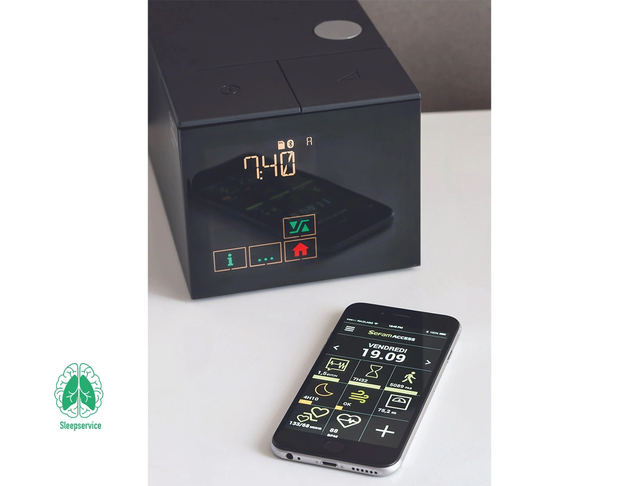 دستگاه اتو سیپپ سفام مدل S.Box (Sefam S.Box Auto CPAP)